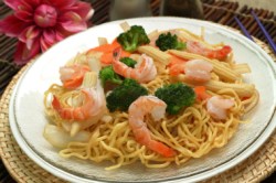 Chinese Shrimp Chow Mein